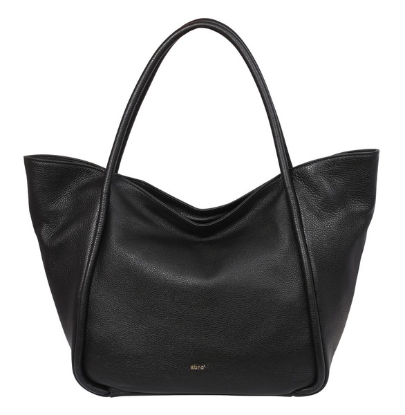 Abro Leather Dalia Shopper Willow Shopper Tasche Black / Gold-image