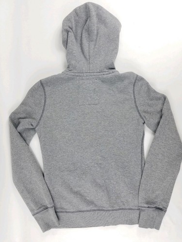 Aeropostale Womens Gray Logo Hoodie Sweater Long Sleeve Full Zip Size S - Picture 5 of 5