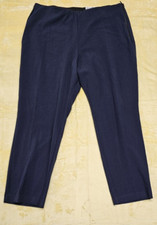 Nine West Women’s 16P High Rise Side Zip Skinny Pants - Navy Blue