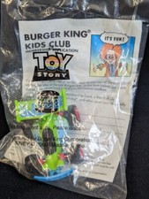 Vintage 1995 Disneys Toy Story Burger King Kids Club Racer Car SEALED new