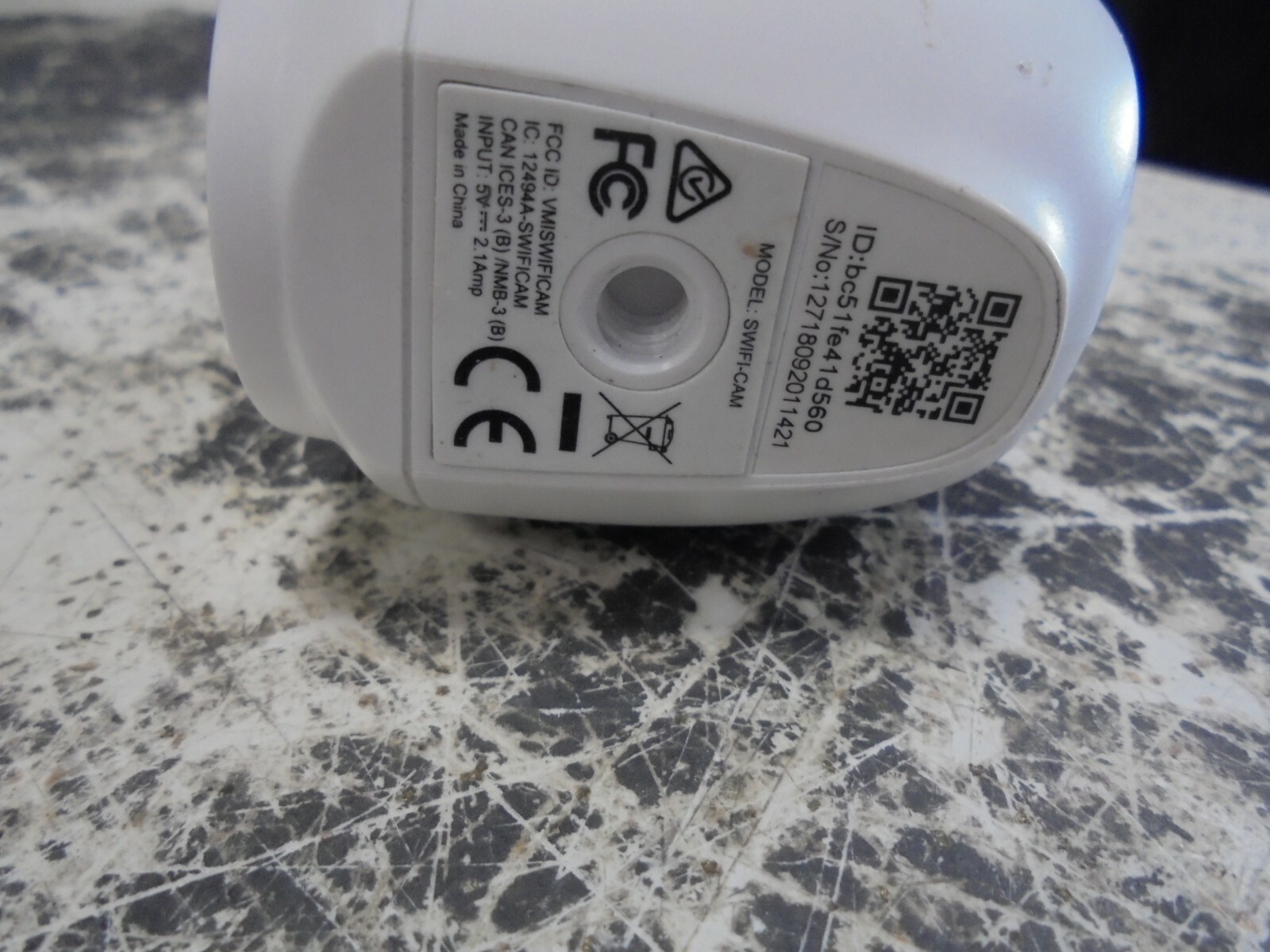 Replacement Swann SWIFI-CAM Wire-Free Wireless 1080p Security Camera White Only