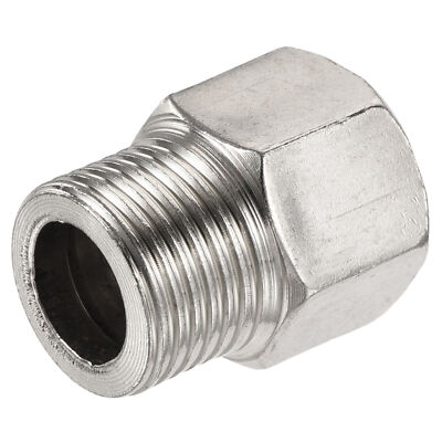 Innengewinde M18X1,5 auf M14x1,5 Außengewinde Reduzierbuchse Luft Kraftstoff Gas Pneumatik Adapter