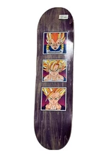 DRAGON BALL Z JEREMY KLEIN SKATE BOARD "HOOK UPS"