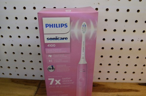 Philips Sonicare 4100 Akumulatorowa elektryczna szczoteczka do zębów 7x | Różowa. - Zdjęcie 1 z 4