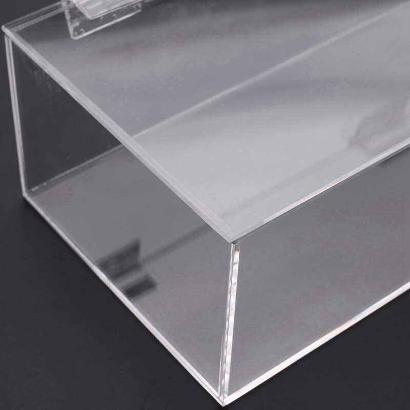 Nonporous Acrylic Clear Tissue Box Disposable Storage Box Gloves