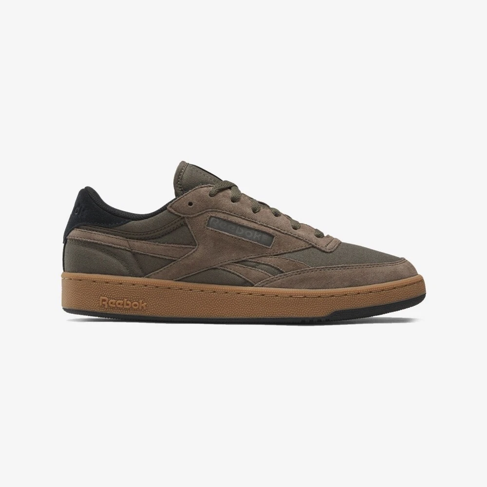 Reebok khaki suede hotsell
