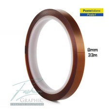 Nastro adesivo alte temperature termico per elettronica High Tape Kapton BGA 8mm