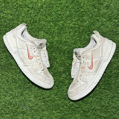 Women s Nike Dunk Low Disrupt Next Nature Worn Use Size 6 Women s = 4.5y 4.5 Men