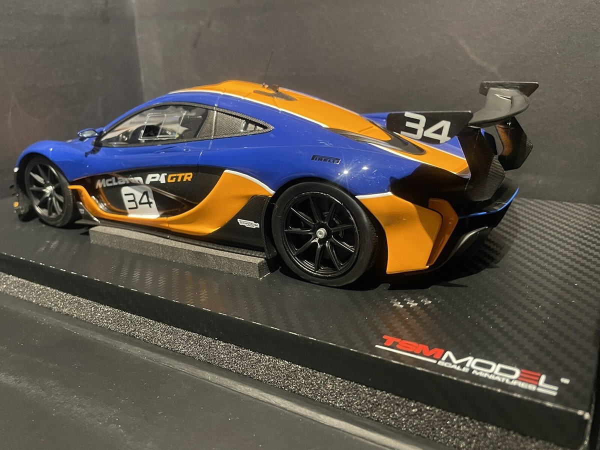 TSM MODEL 1/12 マクラーレンP1 Blue/Orange 【公式通販】