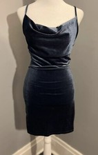 Blue Velvet Forever 21 Dress 