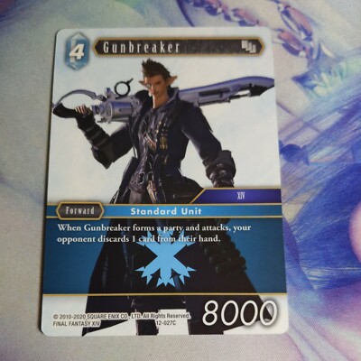 Final Fantasy TCG Opus XII Gunbreaker 12-027C | eBay
