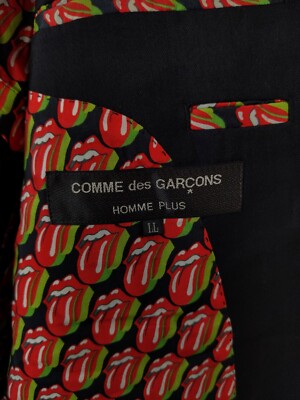 COMME DES GARCONS HOMME PLUS x ROLLING STONES Tailored Blazer