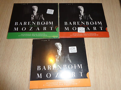 3 CD No. 16 17 18 Barenboim My Mozart Variations Vol. 1 2 3 Complete
