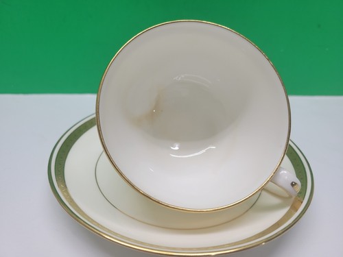 Minton Nathan Dohrmann Footed Cup & Saucer Plate (B) **with issue** - Picture 4 of 8