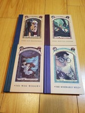 Ist Edition A Series Of Unfortunate Events Lot 1-4