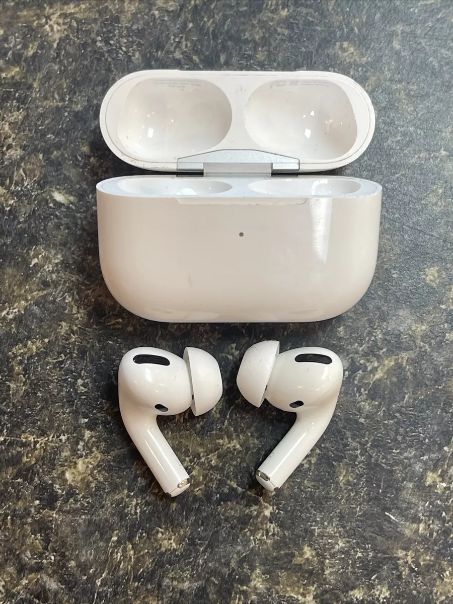 Apple AirPods Pro With Wireless Charging Case White MWP22AM/A Authentic  190199247017