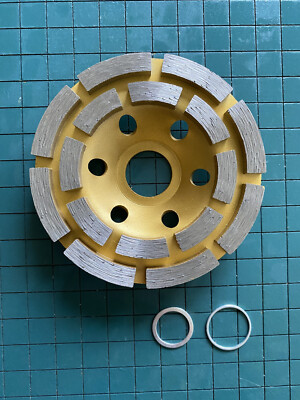4 Grinding Cup Disc Wheel Angle Grinder 16Segs B Floor Concrete Cement Gro