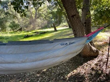 ENO Blaze Under Quilt - 750 Fill   30°-40° Degree   Grey & Black