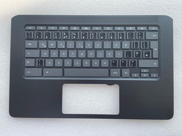 HP Chromebook 14A G5 L62439-031 Englisch UK Tastatur Palmrest Aufkleber Neu-image