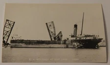 Steamship Steamer D. A. MALONEY real photo postcard RPPC