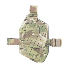DMgear Tactical Oblicua Pierna Tablero Molle Colgante Placa Pierna Colgar Tablero Correa para Piernas