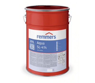 Remmers Aqua SL-414-30 halbmatt Schichtlack 20l farblos 1K-Lack Restposten