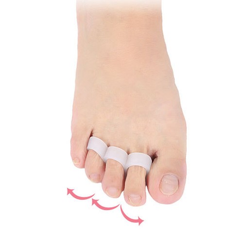 2PCS Silicone Bunion Toe Corrector Orthotics Straightener Separator Pain Foot‹ - Picture 6 of 13