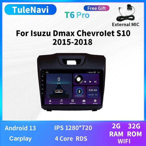 For Isuzu D-MAX DMAX Chevrolet S10 GPS Car Multimedia Player Auto Radio Carplay - Picture 26 of 32