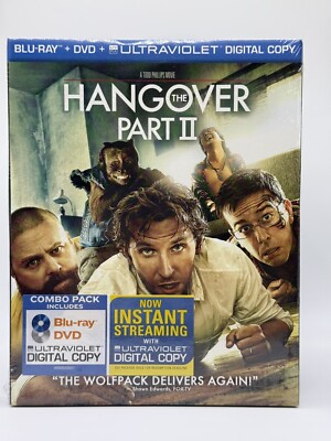 The Hangover: Part II (Blu-ray/DVD/Digital) - Bradley Cooper *New & Sealed*