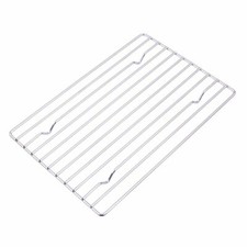 Roasting Roast Rack Baking Tray Oven Bakeware Grill Roaster Non Stick 30 x 20 cm