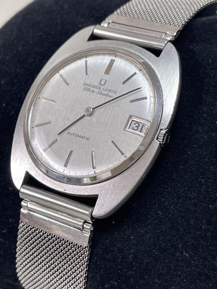UNIVERSAL GENEVE White Shadow Automatic watch Working eBay