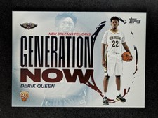 2025-26 Topps DERIK QUEEN Rookie RC Generation Now New Orleans Pelicans #GN-13