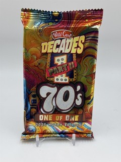 2025 Wild Card Decades Part II 70's 1/1 One of One Pack