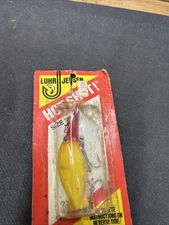 vintage hot shot NIP size #20 yellow with red head