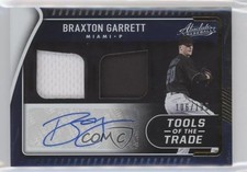 2022 Absolute Tools of the Trade 2 Swatch Signatures Braxton Garrett Auto 0wx0