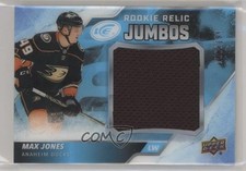 2019-20 Upper Deck Ice Rookie Relic Jumbos 159/199 Max Jones #RRJ-MJ k4s