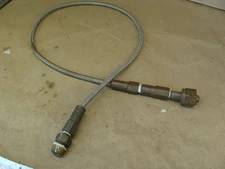 43" LENGTH STAINLESS STEEL BRAIDED HOSE MALE/FEMALE FITTINGS