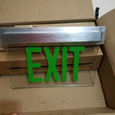 AtLite COOPER LIGHTING ARCHITECTURAL ALUMINUM EXIT SIGN LED Marathon Surface 