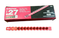 Ramset 5RS27 .27 Caliber Red Strip Loads Level 5 100 Loads 10 Strips