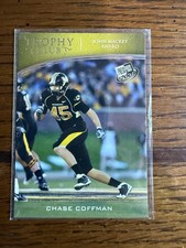 2009 Press Pass Chase Coffman #51 Trophy Club John Mackey Award Missouri Tigers