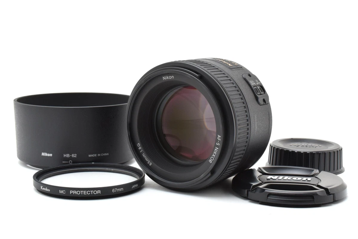 Preços baixos em Lentes de câmera f/1.8 Nikon NIKKOR 85mm Focal | eBay