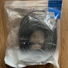 Cable Matters - Cat 6 UTP 24 AWG Ethernet PATCH CABLE - 45 Feet - NEW