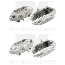 2X NK BREMSSATTEL VORNE LI+RE passend für MERCEDES C-KLASSE CLS E-KLASSE EQC GLC