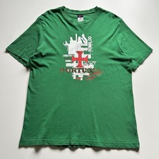 Vintage Nike T Shirt Portugal Cristiano Ronaldo #7 Mens Size XL Soccer Football