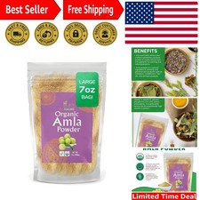 7oz Organic Amla Berry Powder - Versatile Superfood for Health and Beauty