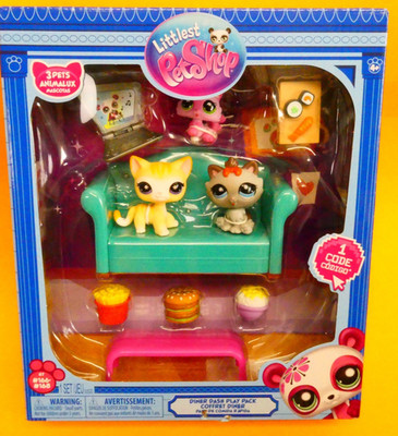 Bandai  Littlest Pet Shop  G7 166-168