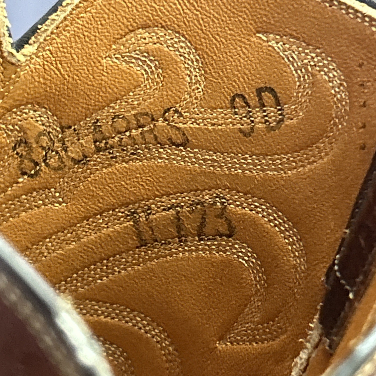 Vintage Lucchese Python Vamp Leather Shaft Cowboy… - image 10