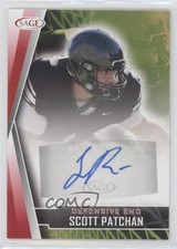2022 SAGE High Series Red Scott Patchan #A-SP Auto 2b2