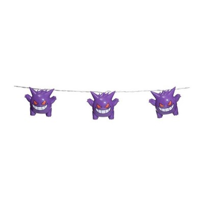 Pokémon Center Official - Gengar Pokémon Halloween Lichterkette (10 Lichter)