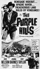 6504-28 add slick Gene Nelson film The Purple Hills 6504-28 6504-28